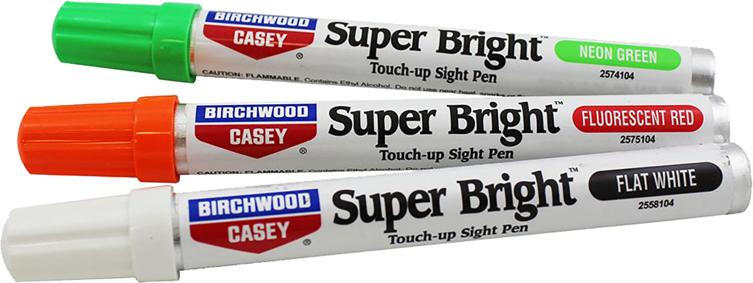 Birchwood Casey 15116 Super Bright Touch-Up Sight Pens Red/White/Green