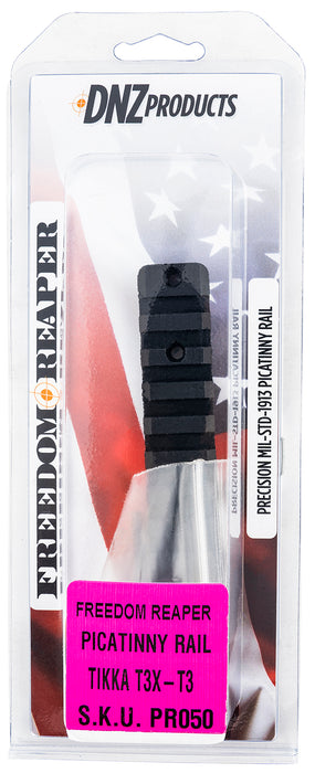 DNZ PR050 Freedom Reaper Picatinny Rail  Black Anodized Tikka T3