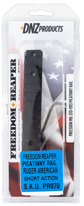 DNZ PR070 Freedom Reaper Picatinny Rail  Matte Black Ruger