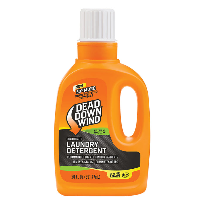 Dead Down Wind 1192018 Laundry Detergent  Odor Eliminator Natural Woods Scent 20 oz Jug