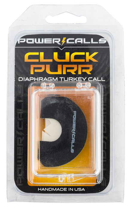 Power Calls 24237 Cluck/Purr  Diaphragm Call Attracts Turkeys Black/White