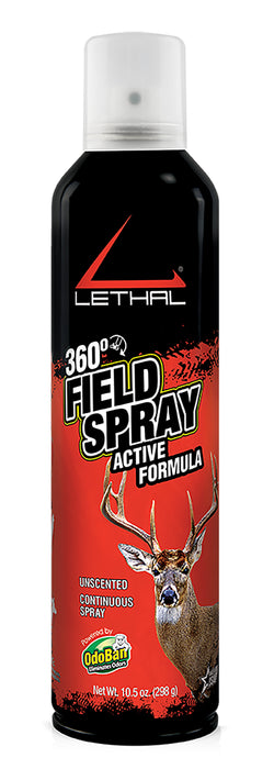 Lethal 9717B6710A Field Spray  Odor Eliminator Odorless Scent 10.50 oz Aerosol