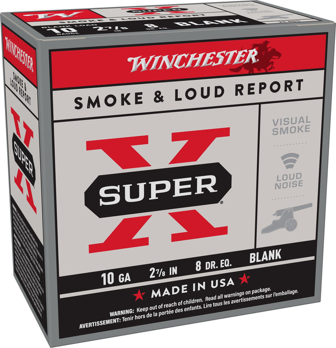 Winchester Ammo XBP10W Super X Blank 10Gauge 2.87" 25 Per Bx/10 Case