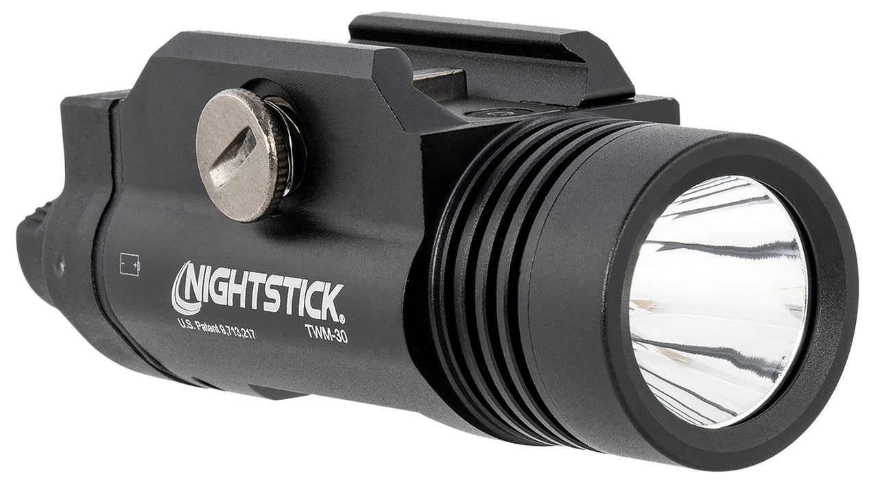 Nightstick TWM30 Tactical Weapon-Mounted Light  Black Anodized 1200 Lumens White LED Light