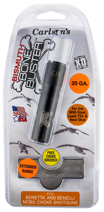 Carlson's Choke Tubes 09215 Bismuth Bone Buster Benelli/Beretta MobilChoke 20 Gauge Extended Range 17-4 Stainless Steel