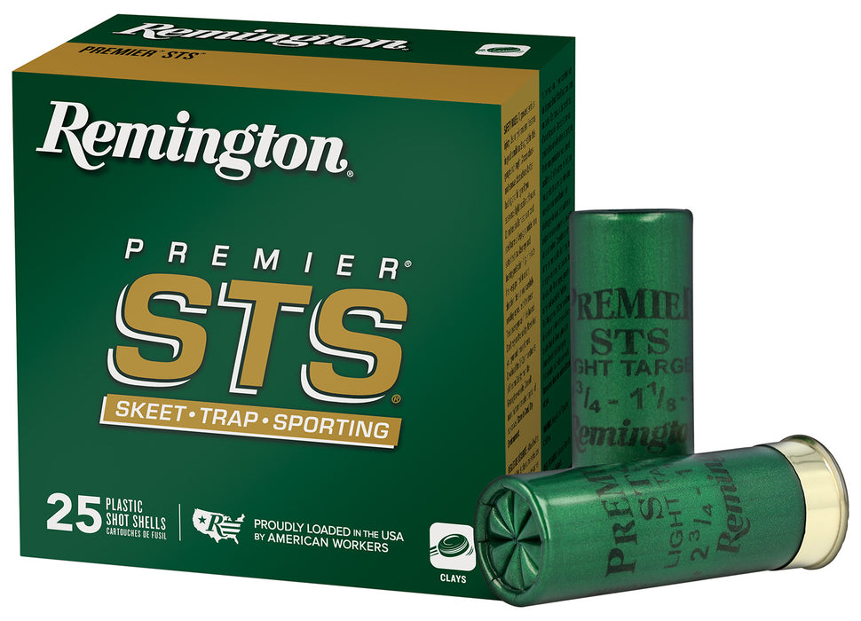 Remington Ammunition 28860 Premier STS  20 Gauge 2.75" 7/8 oz 1100 fps 7.5 Shot 25 Bx/10 Cs