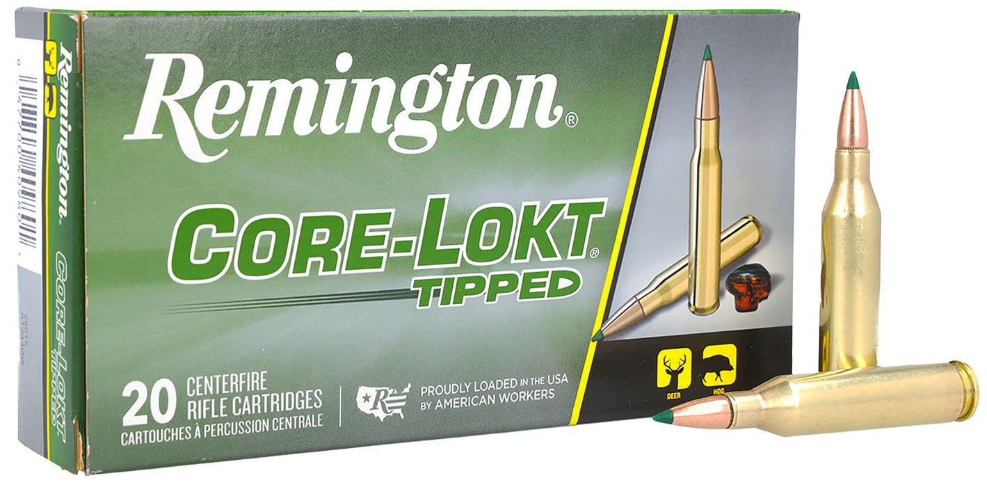 Remington Ammunition 29021 Core-Lokt Tipped 7mmRemMag 150gr Core-Lokt Tipped 20 Per Box/10 Case