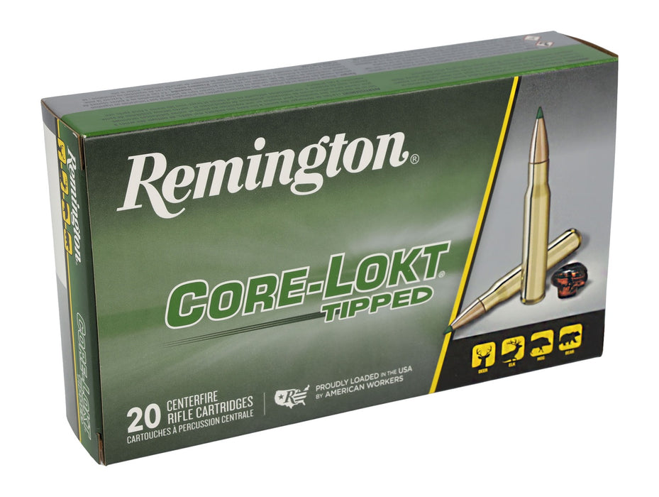 Remington Ammunition R29038 Core-Lokt Tipped  300WinMag 180gr Core-Lokt Tipped 20 Per Box/10 Case