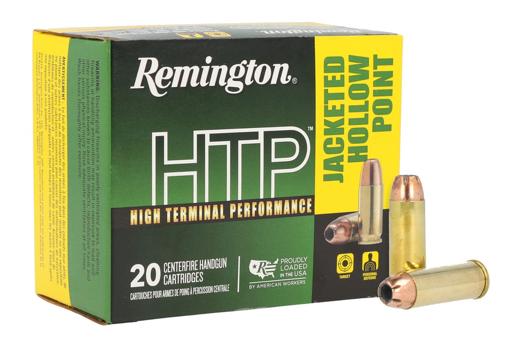 Remington Ammunition 23012 HTP  45Colt 230gr Jacketed Hollow Point 20 Per Box/25 Case