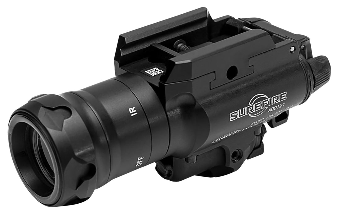 SureFire X400VHBIRC X400VH MasterFire Black Anodized 350 Lumens White LED/Infrared Laser/Infrared Illuminator