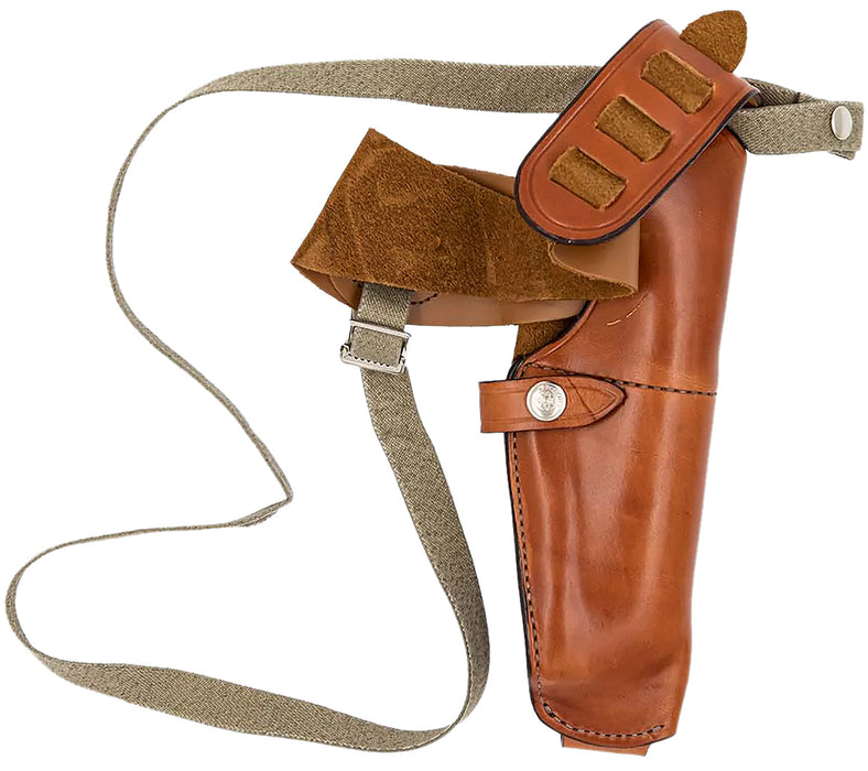 Bianchi 12356 X-15 Vertical Shoulder Holster Tan Leather Harness