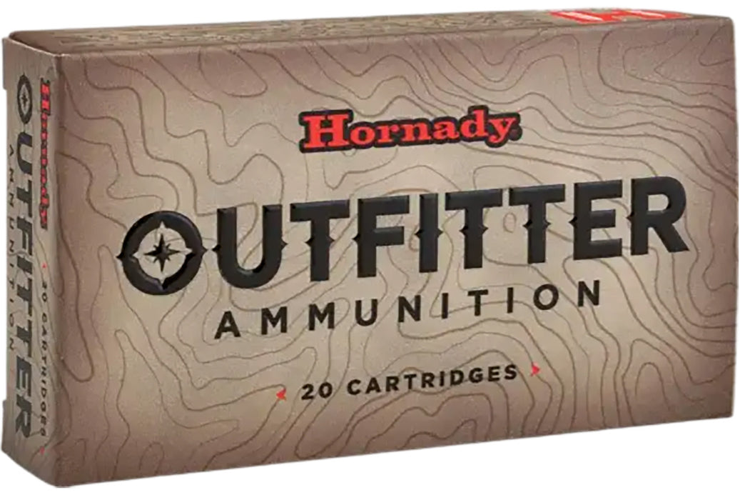 Hornady 809864 Outfitter  308 Win 165 gr 2610 fps Copper Alloy eXpanding (CX) 20 Bx/10 Cs