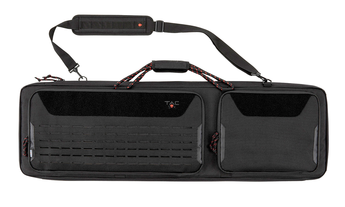 Tac Six 10836 Squad Tactical Case Black 600D Polyester Rifle