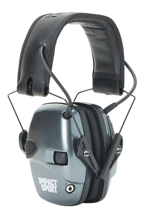 Howard Leight R02532 Impact Sport  22 dB Over the Head Gray/Black Youth/Adult Small