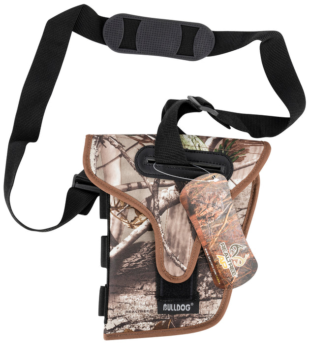 Bulldog DCBAN6 Bandolier  Shoulder Realtree APHD Fits 5.50-6.50" Barrel Belt 1.50" Wide Ambidextrous