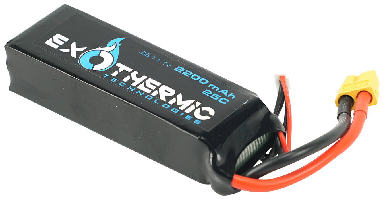 Exothermic Technologies BATTERY2200 Spare Battery  Black 11.1 Volts Lithium Polymer 2200 mAh