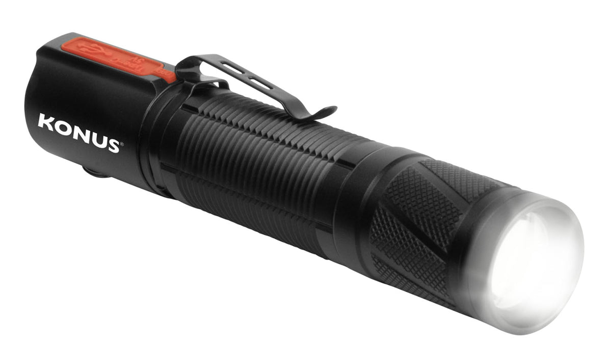 Konus 3931 KonusLight RC-7  Black 1200 Lumens White LED