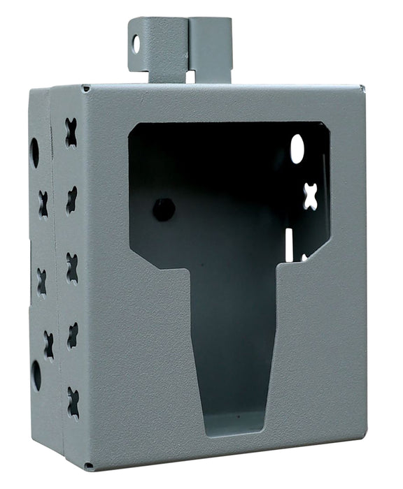 Moultrie MCA-14058 Security Box  Compatible With 2021 Moultrie Cameras Gray Powder Coated Steel