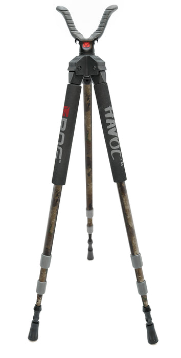 Bog-Pod 1100485 Havoc  Tripod 22-50" High Veil Alpine Green Aluminum