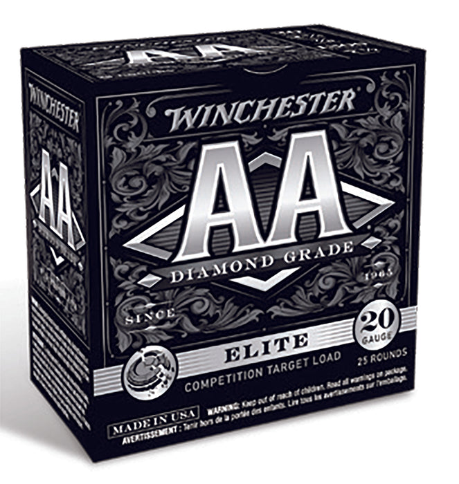 Winchester Ammo AADG207 AA Diamond Grade Elite Trap 20 Gauge 2.75" 7/8 oz 1300 fps 7.5 Shot 25 Bx/10 Cs