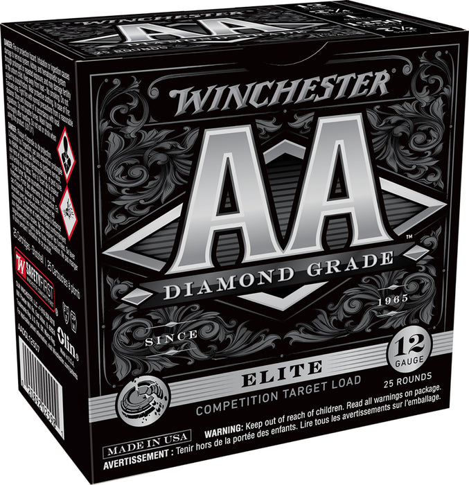 Winchester Ammo AADG207 AA Diamond Grade Elite Trap 20 Gauge 2.75" 7/8 oz 1300 fps 7.5 Shot 25 Bx/10 Cs