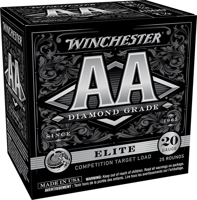 Winchester Ammo AADG207 AA Diamond Grade Elite Trap 20Gauge 2.75" 7/8oz 7.5Shot 25 Per Box/10 Case