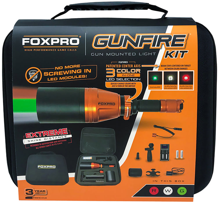Foxpro GUNFIRE KIT Gun Fire Kit Orange/Black Metal White/Green/IR Filter