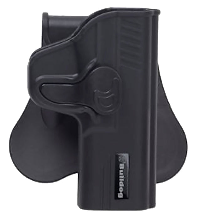 Bulldog RRSWMPSEZ Rapid Release  OWB Black Polymer Paddle Fits S&W M&P Shield EZ Right Hand