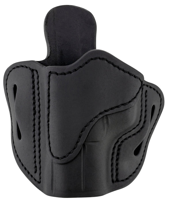 1791 Gunleather ORBH21SBLL BH2.1 Optic Ready OWB Size 2.1 Stealth Black Leather Belt Slide Compatible w/Glock 17/S&W M&P Shield/Springfield XD Left Hand