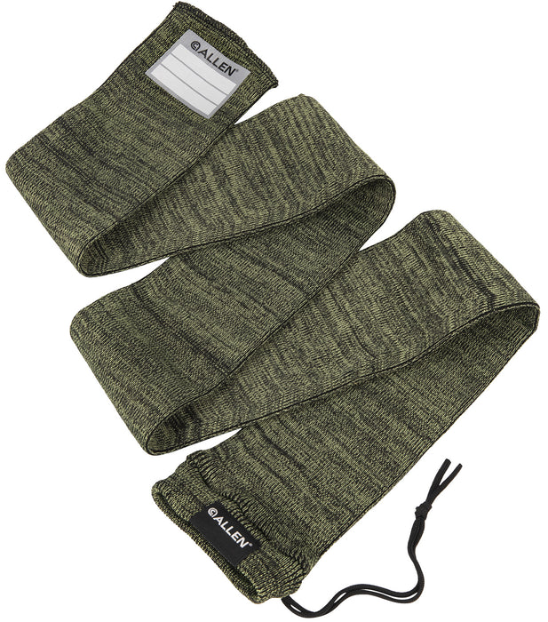Allen 13171 Stretch Knit Gun Sock Green Silicone-Treated Knit w/Custom ID Labeling Holds Rifles with Scope or Shotguns 52" L x 3.75" W Interior Dimensions