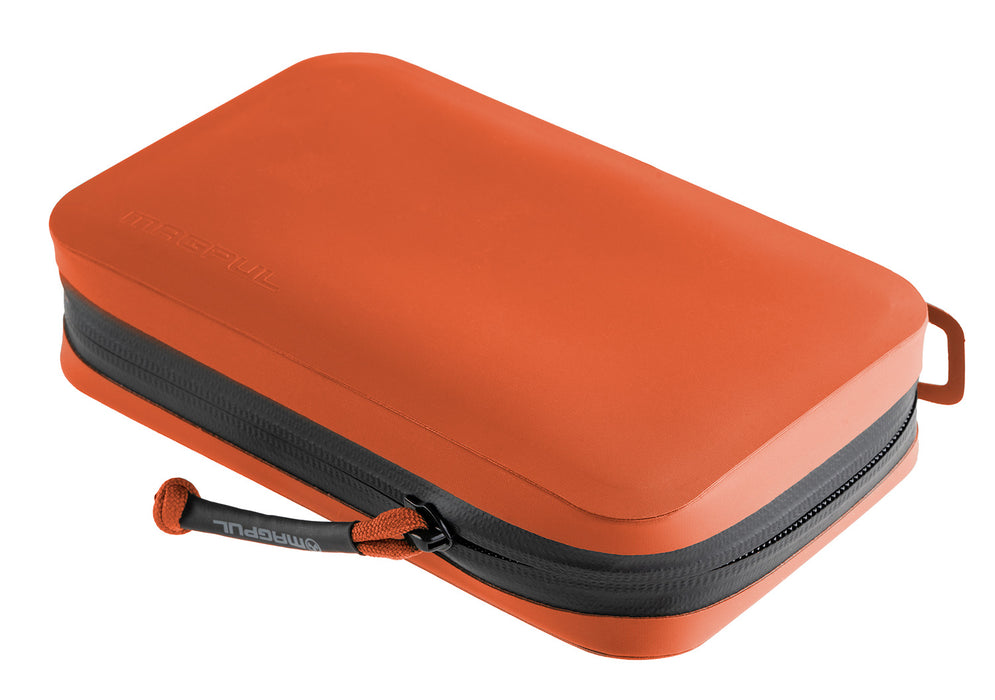 Magpul MAG1240811 DAKA Utility Organizer Made of Polymer with Orange Anti-Slip Texture, Water Resistant Zippers