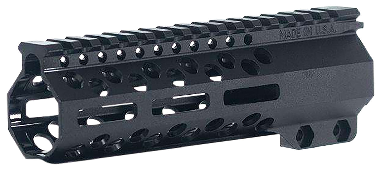 Bowden Tactical J23007 Foundation Handguard 7" M-LOK Made of Black Anodized Aluminum Includes Barrel Nut for AR-Platform