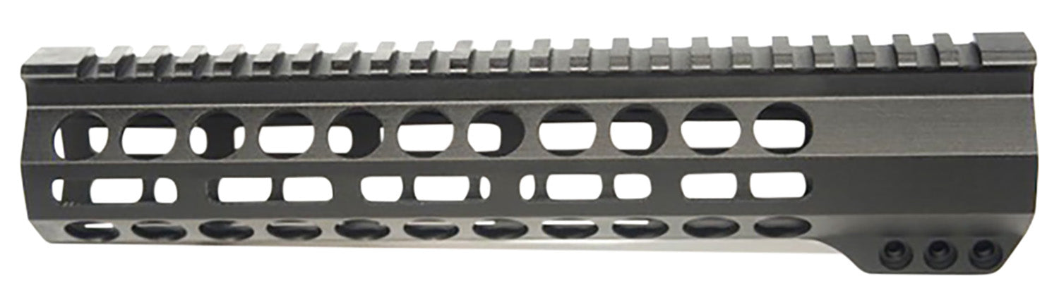 Bowden Tactical J23010 Foundation Handguard 10" M-LOK Made of Black Anodized Aluminum Includes Barrel Nut for AR-Platform