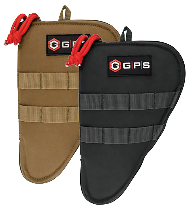 GPS Bags 1004CPCB Contoured Discreet Case w/ Black Finish w/ Lockable Zipper for 4" or Less Barrel Handgun