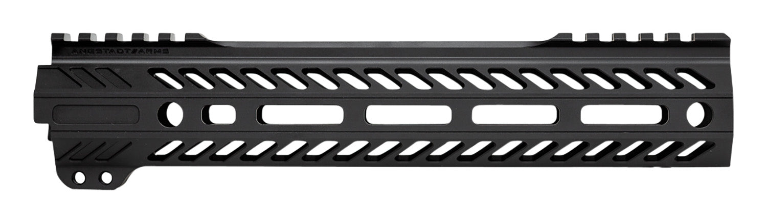 Angstadt Arms AA010HGMLT Ultra Light Handguard  made of Aluminum with Black Anodized Finish, M-LOK Style, Picatinny Rail & 10" OAL for AR-15 Includes Hardware