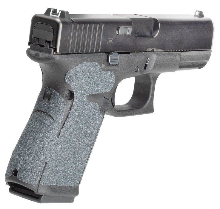 Hogue 17279 Wrapter Adhesive Grip made of Heavy Grit with Black Finish for Glock 19, 19 MOS & 44 Gen 5 (No Backstrap)