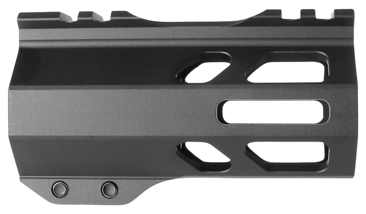 TacFire  A.C.E. M-Lok Handguard 4" Black Hardcoat Anodized Aluminum for AR-15