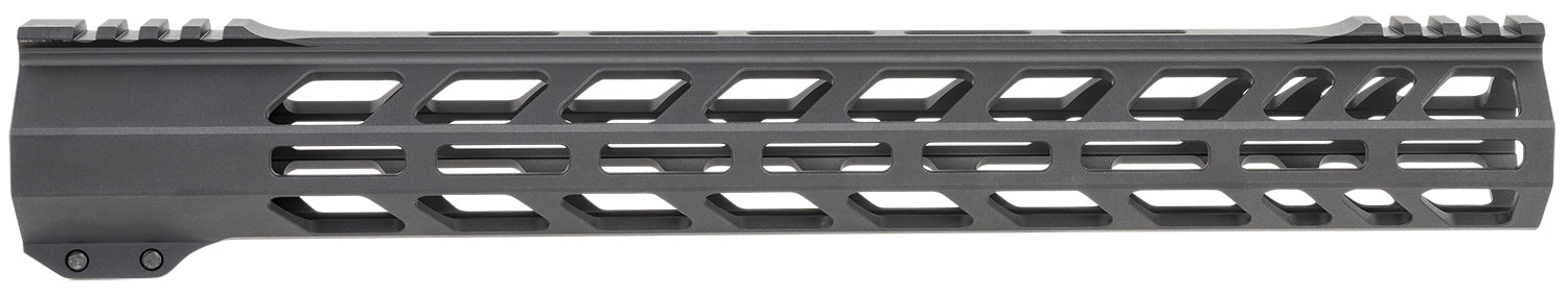 TacFire  A.C.E. Low Profile M-Lok Handgaurd 15" Black Hardcoat Anodized Aluminum for 308 Win AR-10