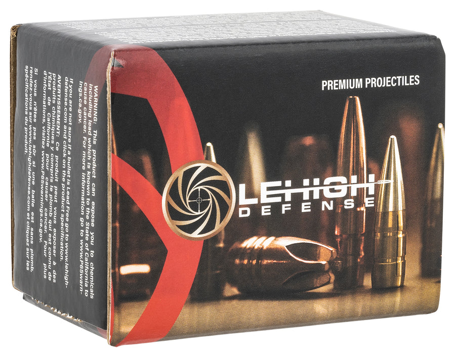 Lehigh Defense 04264121SP Match Solid  6.5 Creedmoor 260 Rem 6.5x55 Swedish .264 121 gr Solid