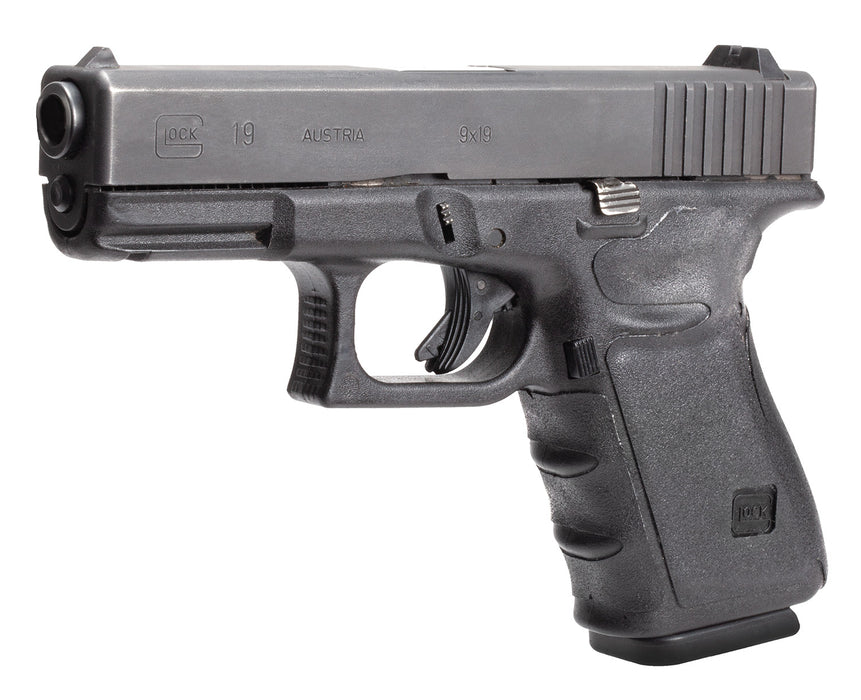 Hogue 17230 Wrapter Adhesive Grip Compatible w/ Glock 19 Gen3/23 Gen3/32 Gen3/38 Gen3 Textured Black Rubber