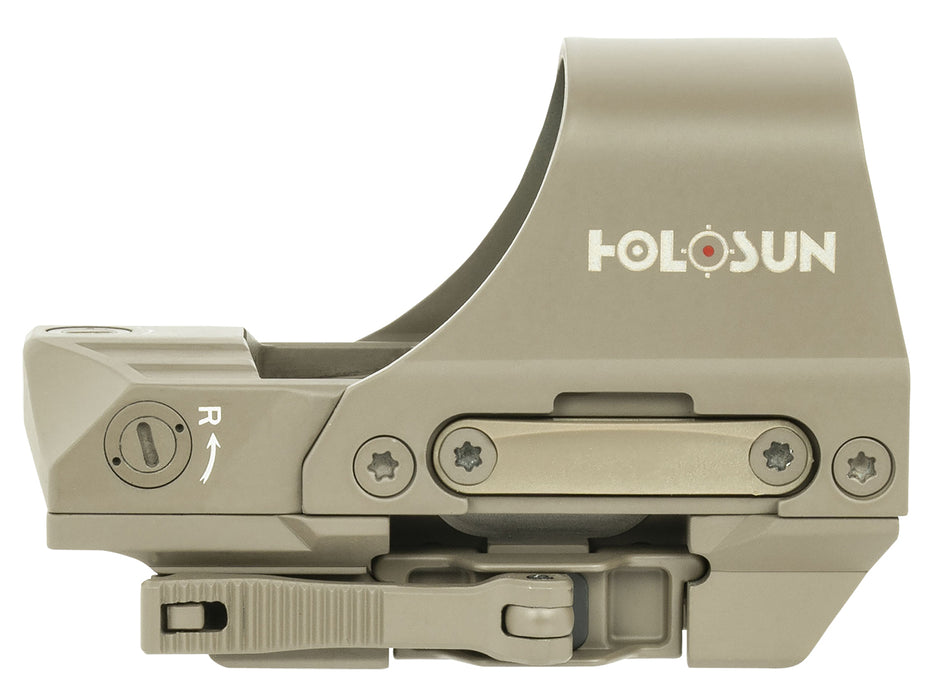 Holosun HS510CFDE HS510C-FDE  Flat Dark Earth 0.91 x 1.26 2 MOA Red Dot/65 MOA Red Circle Multi Reticle