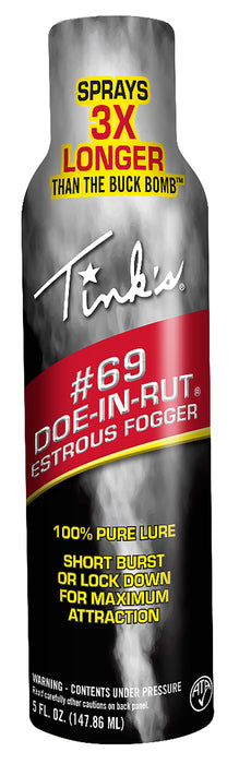 Tinks W5500 #69 Doe-In-Rut Estrous Fogger Deer Attractant Doe In Estrus Scent 5 oz Aerosol