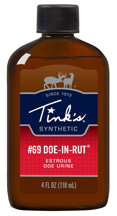 Tinks W5259 #69 Doe-In-Rut Deer Attractant Doe In Estrus Scent 4 oz Squeeze Bottle