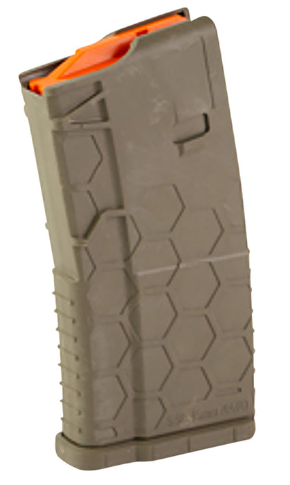 Hexmag HX1020AR15FDE Shorty  Flat Dark Earth Polymer 10rd 5.56x45mm NATO for AR-15