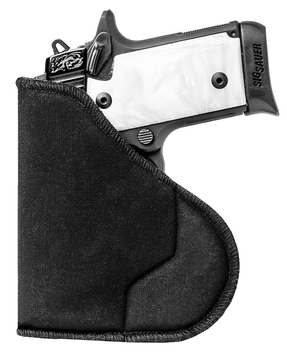 Sentry 35WB01BK HexGrip  IWB Black Nylon Pocket Fits .380 Semi-Auto Fits Up To 2.75" Barrel Ambidextrous