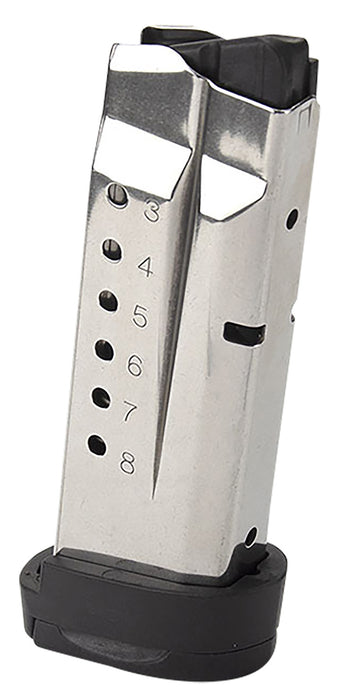 Ed Brown RMPMAG8SHIELD M&P  8rd Extended 9mm Luger Fit S&W M&P Shield Stainless Steel