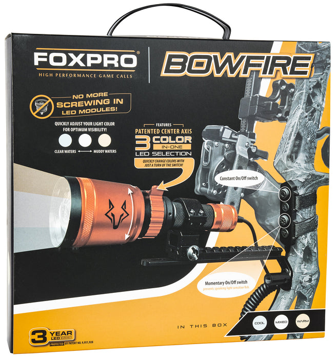 Foxpro BOWFIRE Bowfire  Black/Orange LED