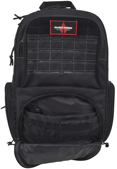 Advance Warrior Solutions JUG5DBPBL Juggernaut 5 Day Pack  Backpack 600D Polyester Black