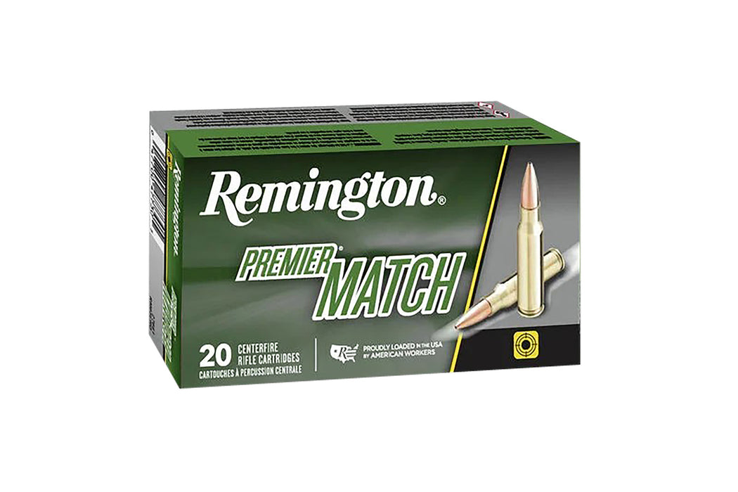 Remington Ammunition 26852 Premier Match  260 Rem 142 gr Sierra MatchKing BTHP (SMBTHP) 20 Per Box/10 Cs