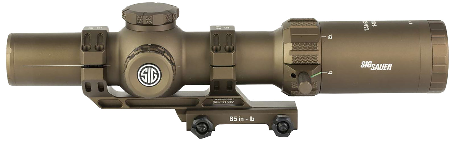 Sig Sauer Electro-Optics SOTM11202 Tango-MSR  Coyote 1-10x26mm 34mm Tube First Focal Plane